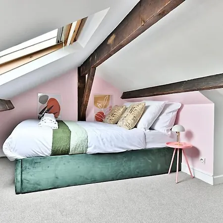Avec Mezzanine Au Centre De Apartman Párizs